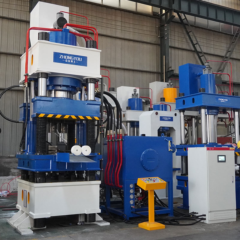 630-Ton Cattle and Sheep Lick Block Machine: One Output, Two Circular Blocks