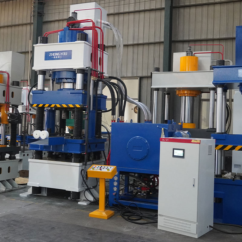 630-Ton Cattle and Sheep Lick Block Machine: One Output, Two Circular Blocks