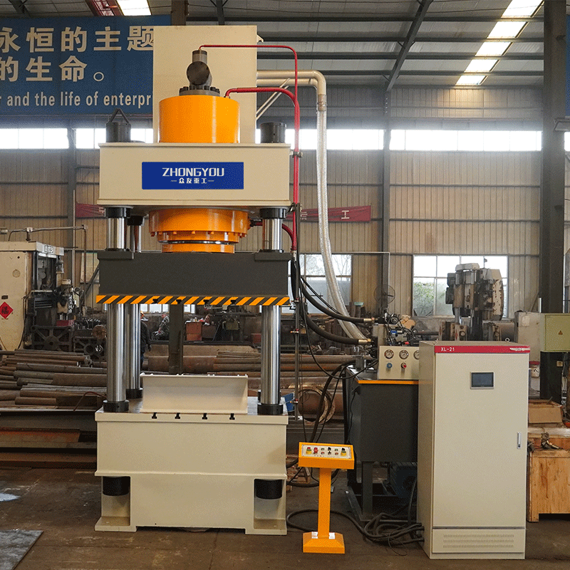 630-ton FRP Water Channel Hydraulic Press