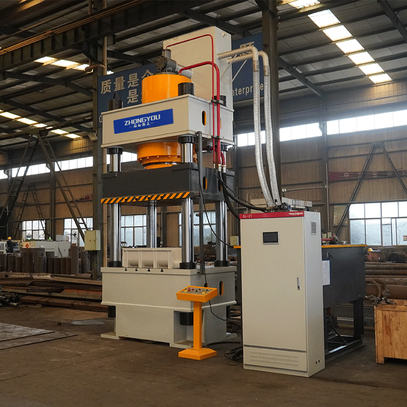 630-ton FRP Water Channel Hydraulic Press