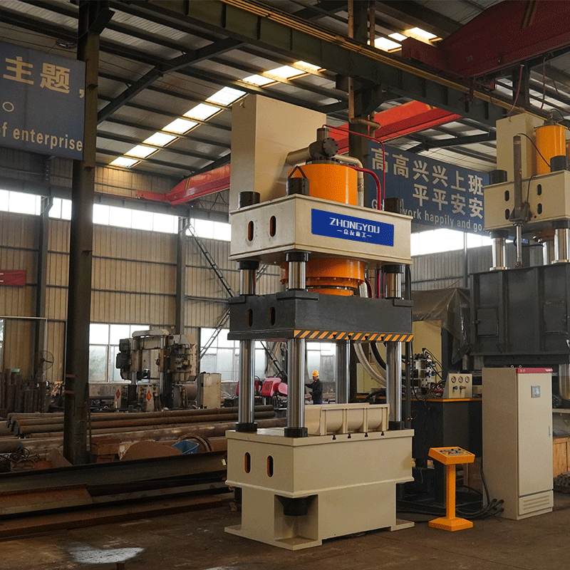 630-ton FRP Water Channel Hydraulic Press