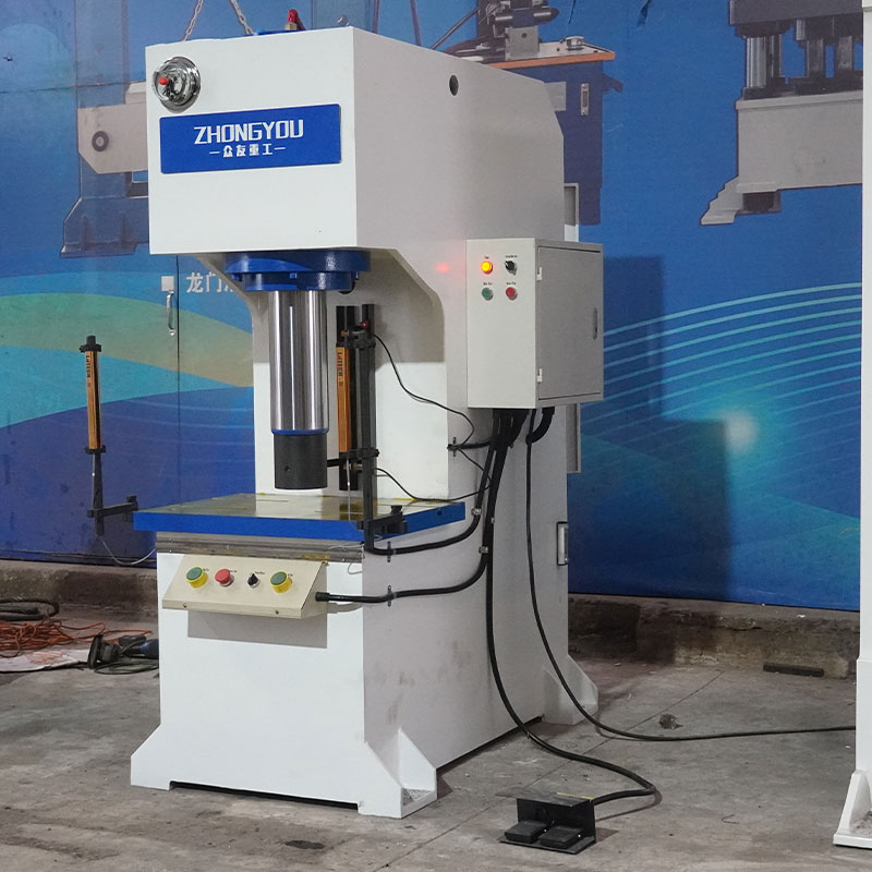 100-ton bearing straightening press