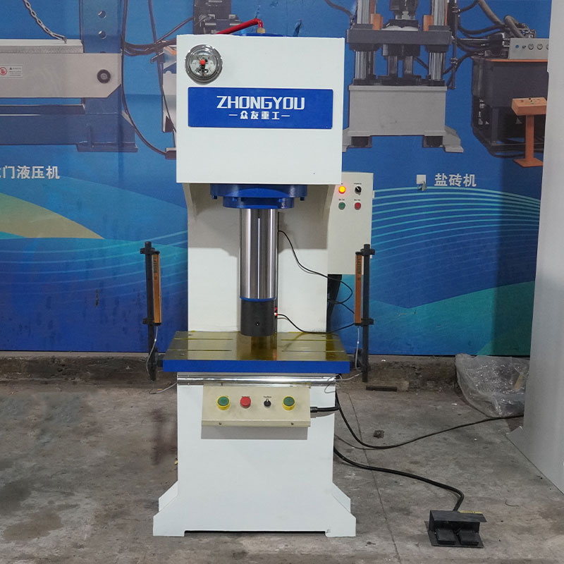 100-ton bearing straightening press