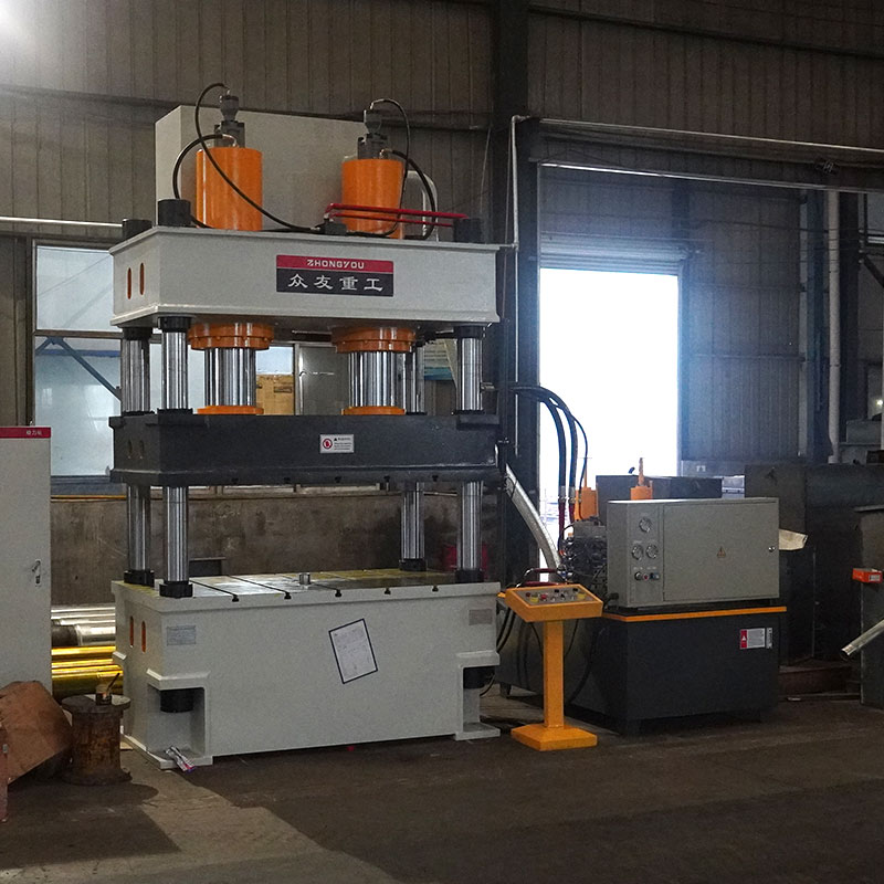400-Ton Rubber Drainage Mat Forming Hydraulic Press