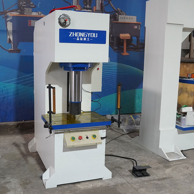 100-ton bearing straightening press