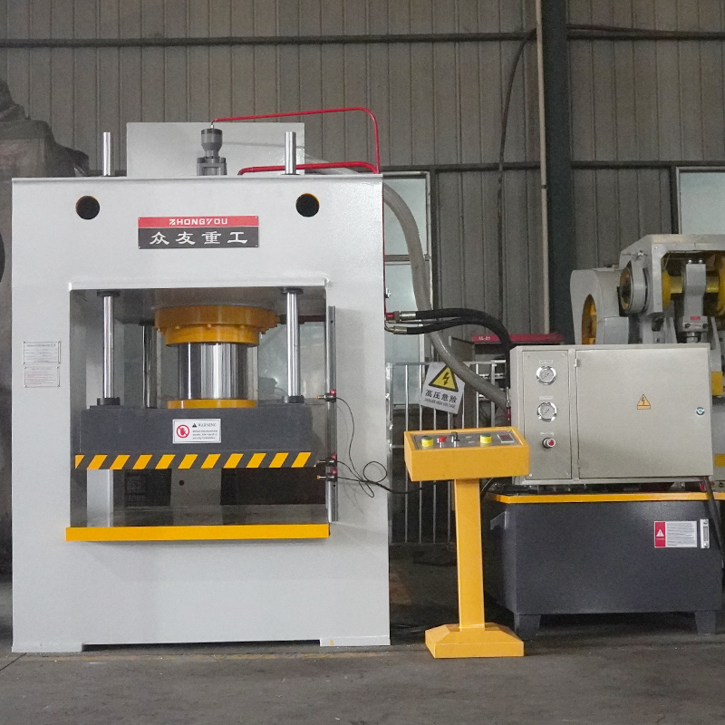 250-ton gantry hydraulic press for plastic tile forming
