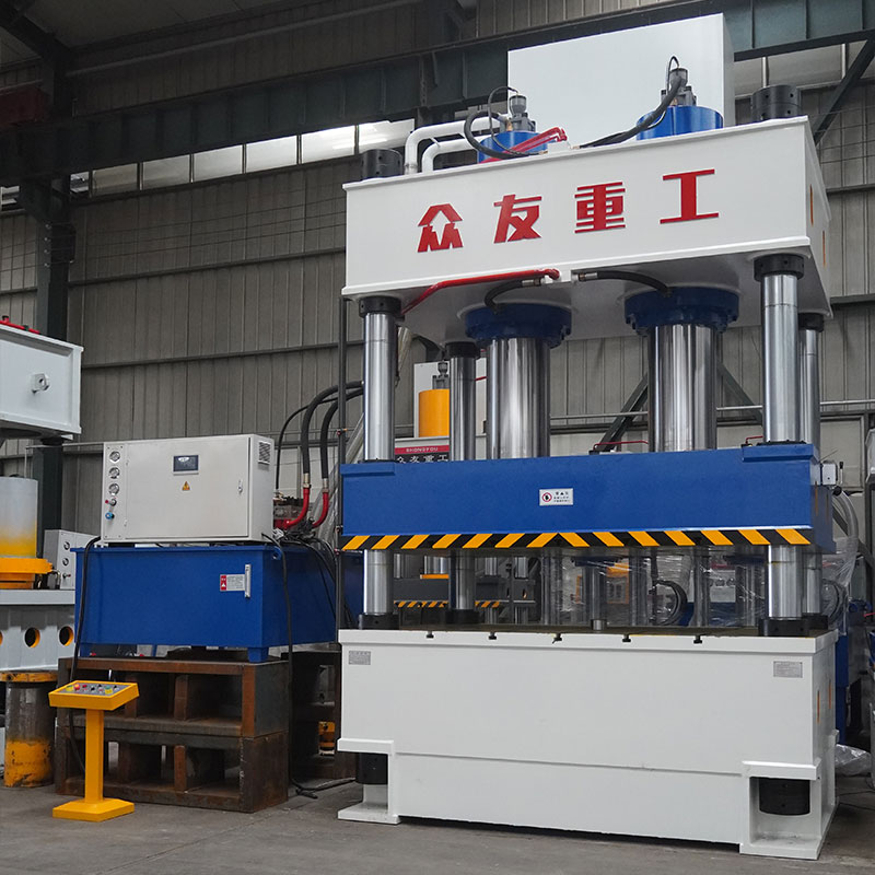 800-ton SMC cable tray forming hydraulic press