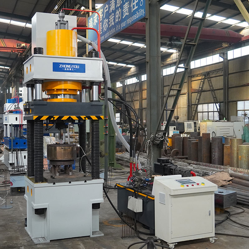 315-Ton Four-Column Hydraulic Press Welding Wire Production Line