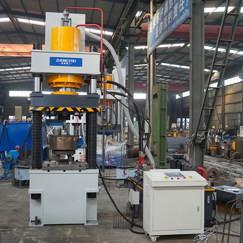 315-Ton Four-Column Hydraulic Press Welding Wire Production Line