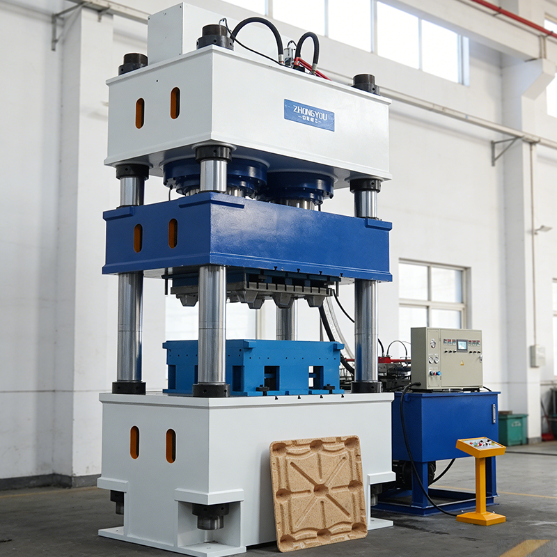 hot pressing sawdust wood chips pallet machine