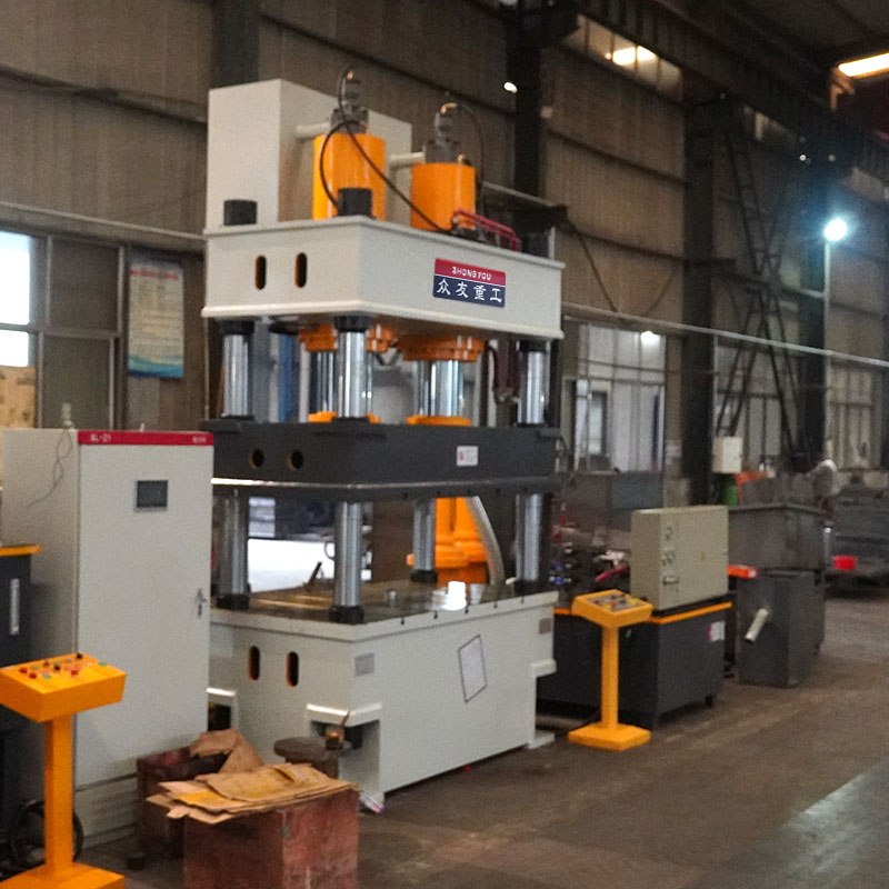 400-Ton Rubber Drainage Mat Forming Hydraulic Press