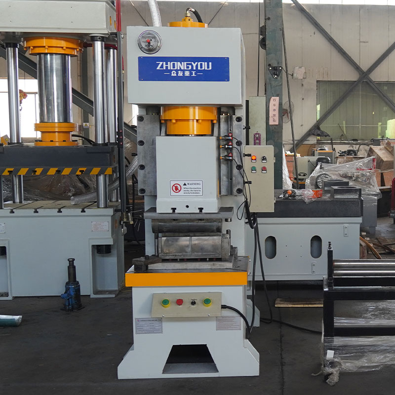 hydraulic punch machine for casting steel plates