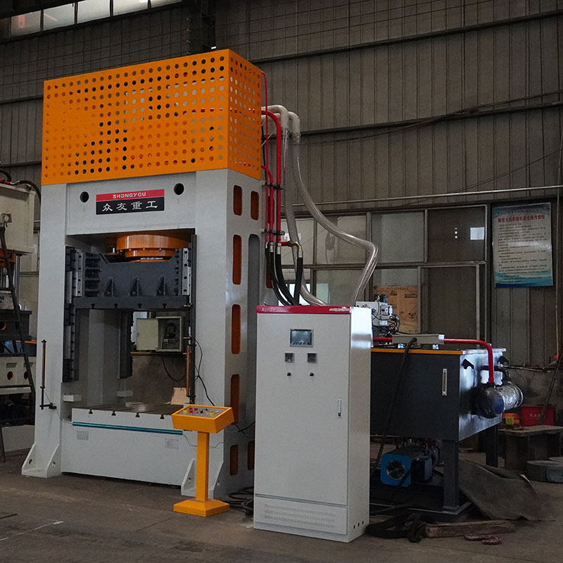heated h frame hydraulic press 