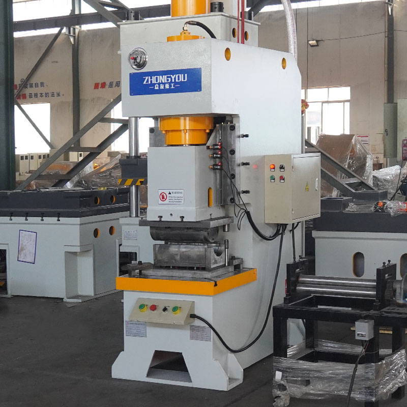 hydraulic punch machine for casting steel plates