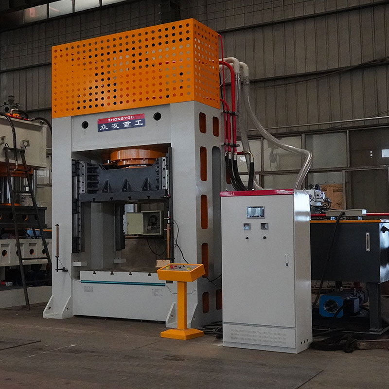 heated h frame hydraulic press 