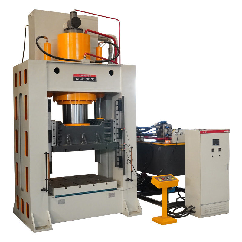heated h frame hydraulic press 