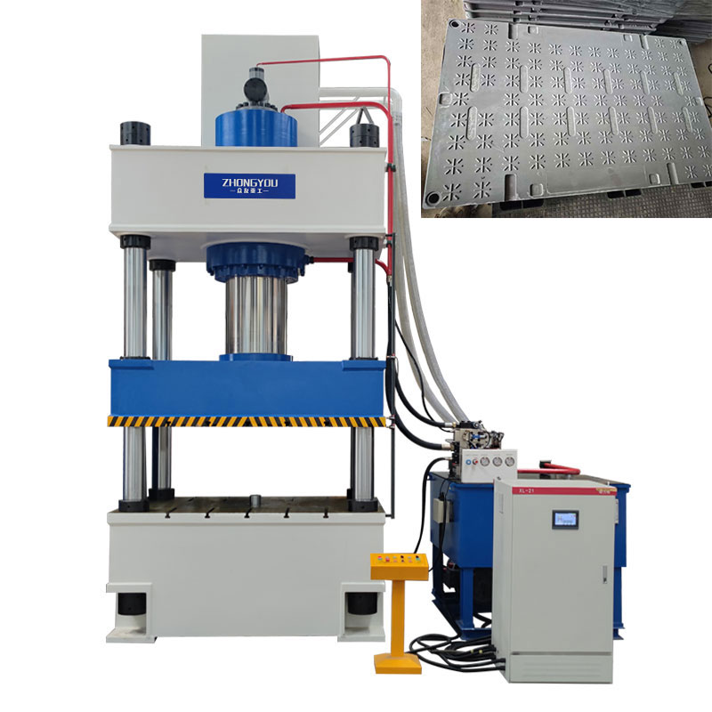 500ton resin manhole cover heat press machine  
