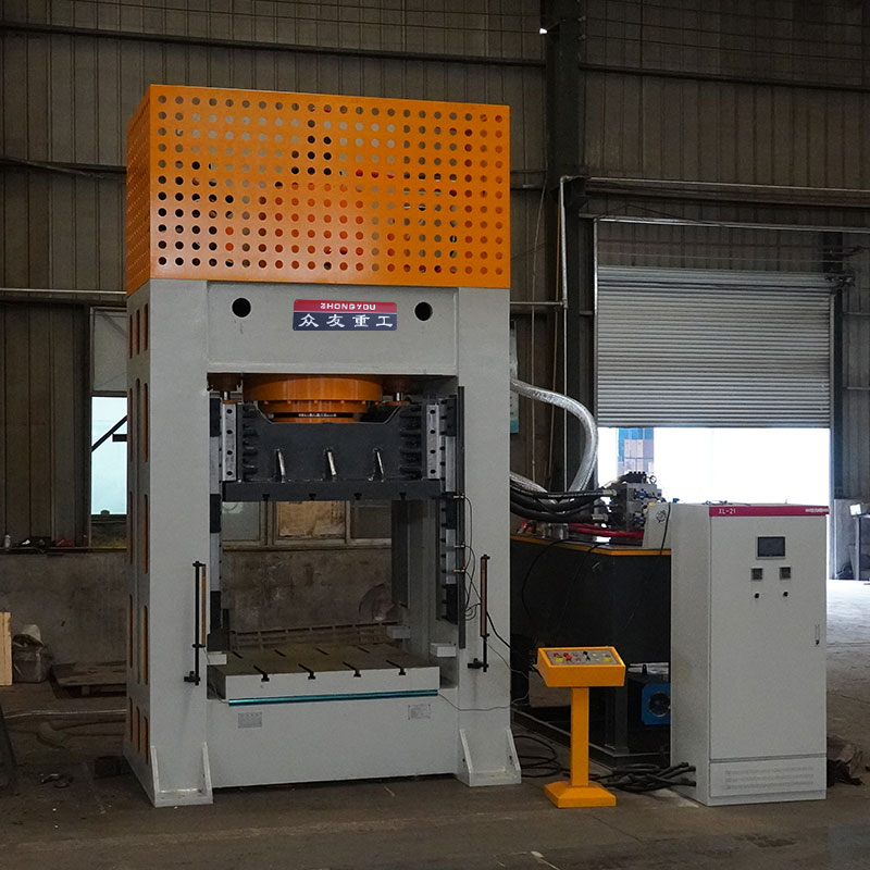 heated h frame hydraulic press 