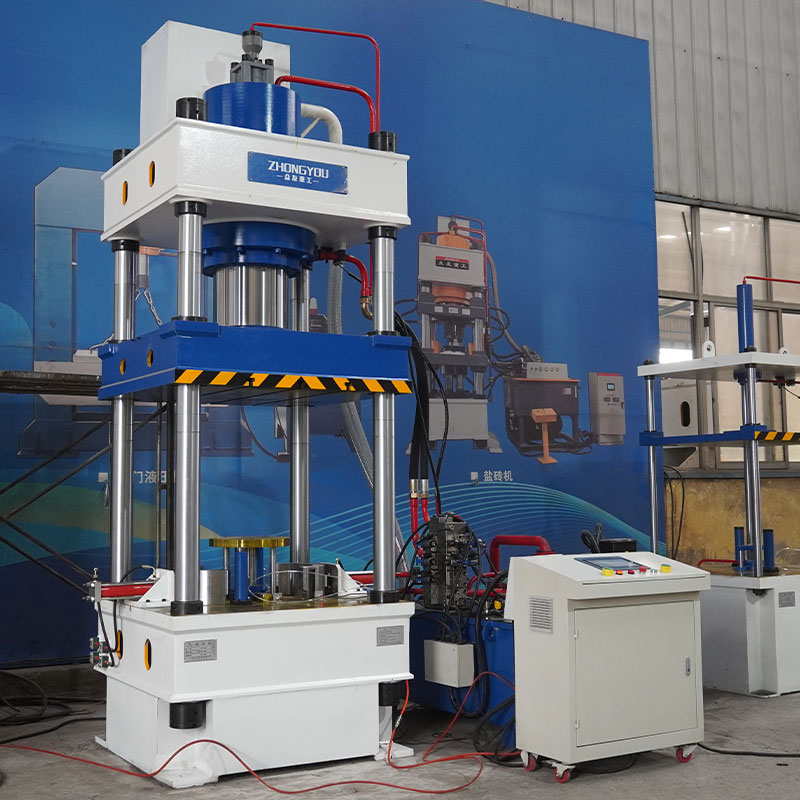 315t hydraulic press hydraulic press  Side-mounted cylinder with servo display and linear scale