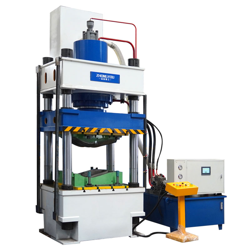 Highway Guardrail End Molding Hydraulic Press Machine