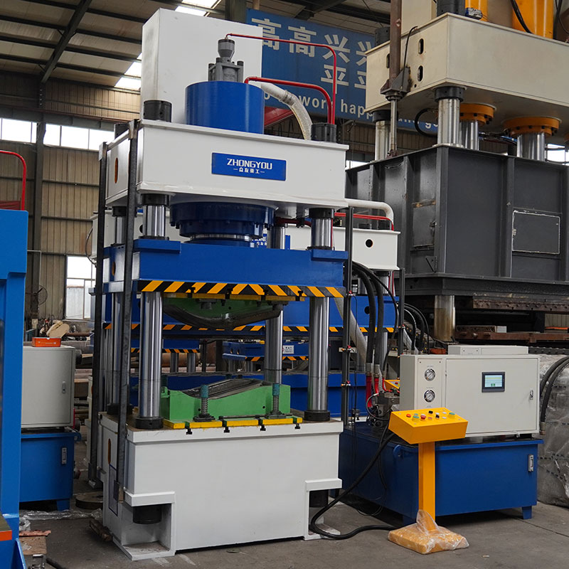 Highway Guardrail End Molding Hydraulic Press Machine