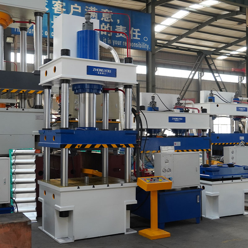 200 Ton Servo Four Column Hydraulic Press High Precision