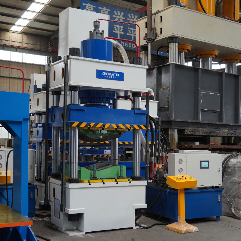 Highway Guardrail End Molding Hydraulic Press Machine
