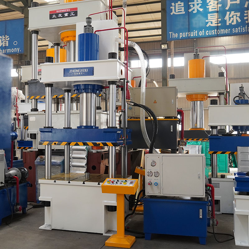 200 Ton Servo Four Column Hydraulic Press High Precision
