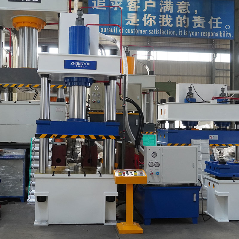 200 Ton Servo Four Column Hydraulic Press High Precision