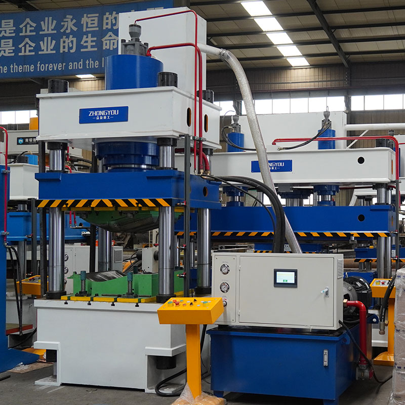 Highway Guardrail End Molding Hydraulic Press Machine