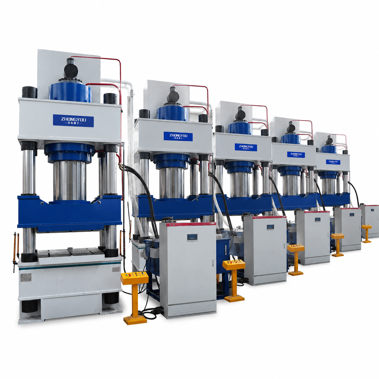 1000 Ton Hydraulic Press 4-Column Press Machine for Metal Forming