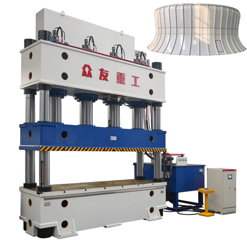 FRP Cooling Tower Panel Hydraulic Press Machine for Composite Molding