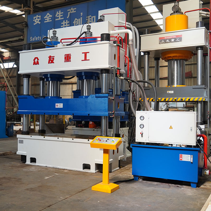 500 Ton Double Cylinder Large Worktable Hydraulic Press
