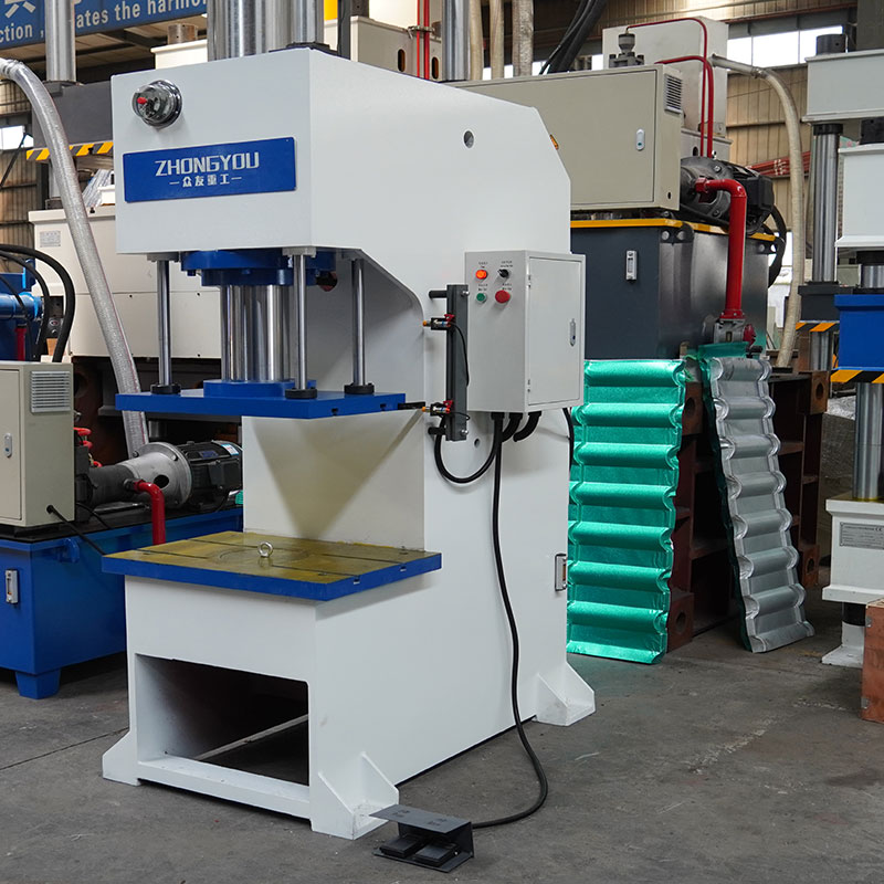 High Precision 100T Single Arm Hydraulic Press for Hardware Forming and Bearing Press Fitting
