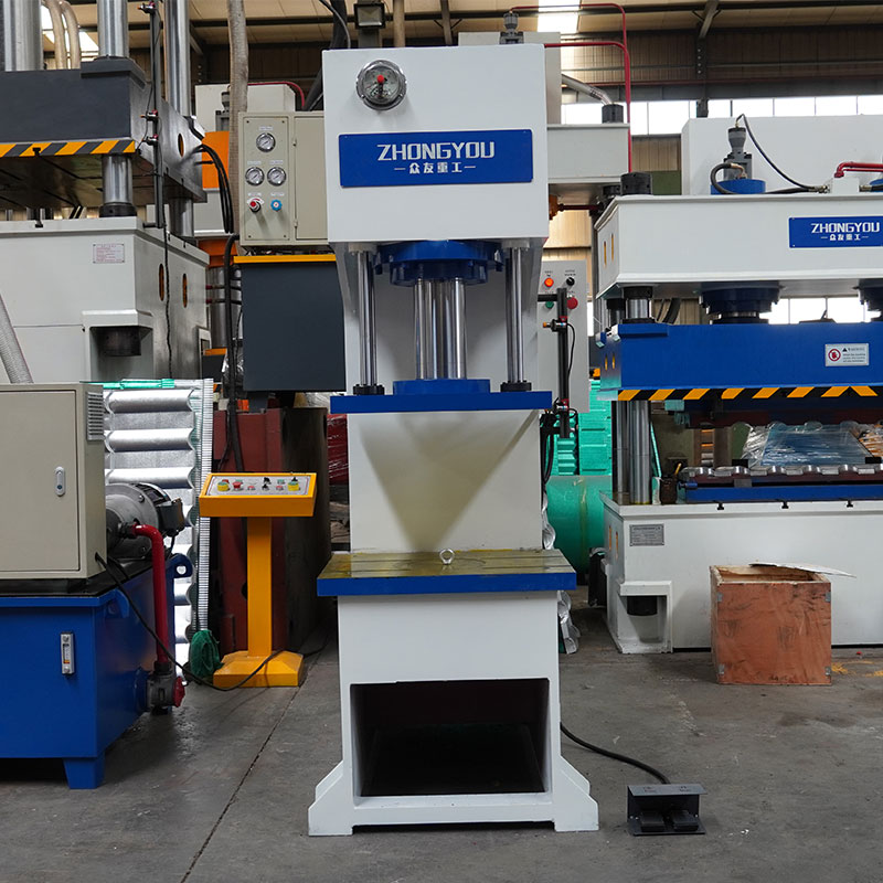 High Precision 100T Single Arm Hydraulic Press for Hardware Forming and Bearing Press Fitting