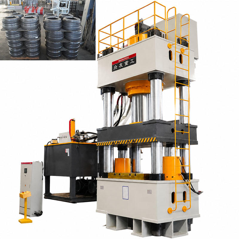  1000 Ton Heavy-Duty Hydraulic Press for Car Wheel Hub Forming & Stamping