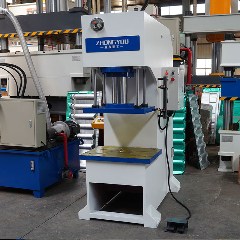 High Precision 100T Single Arm Hydraulic Press for Hardware Forming and Bearing Press Fitting