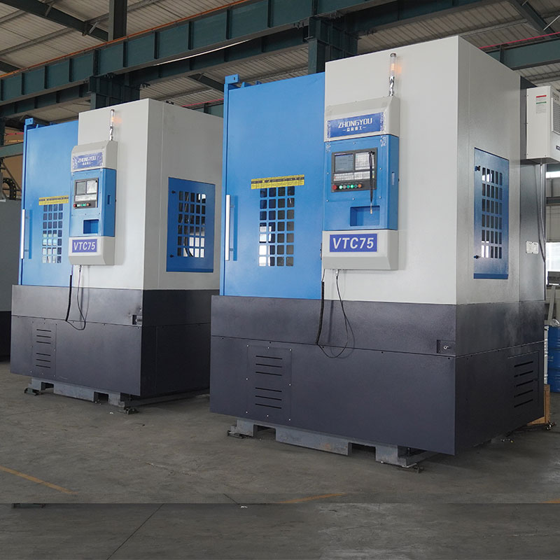 VTC75 Heavy-Duty CNC Vertical Lathe  High Rigidity Precision Turning Machine