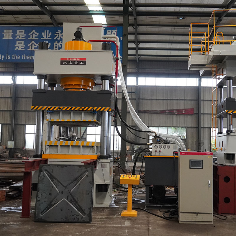 Industrial Stainless Steel Fire Water Tank Making Machine Hydraulic Press Equipment