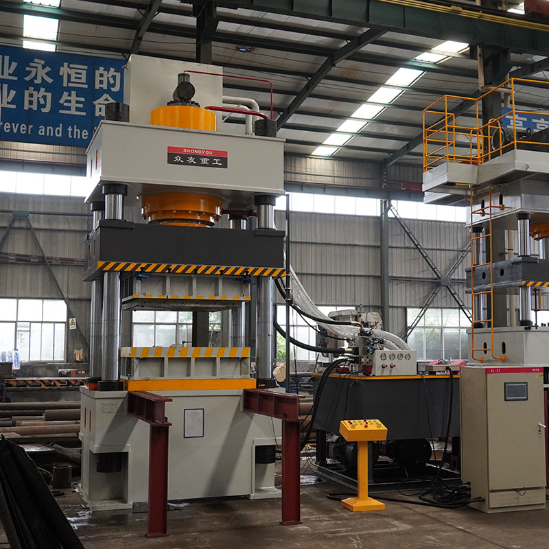 Industrial Stainless Steel Fire Water Tank Making Machine Hydraulic Press Equipment