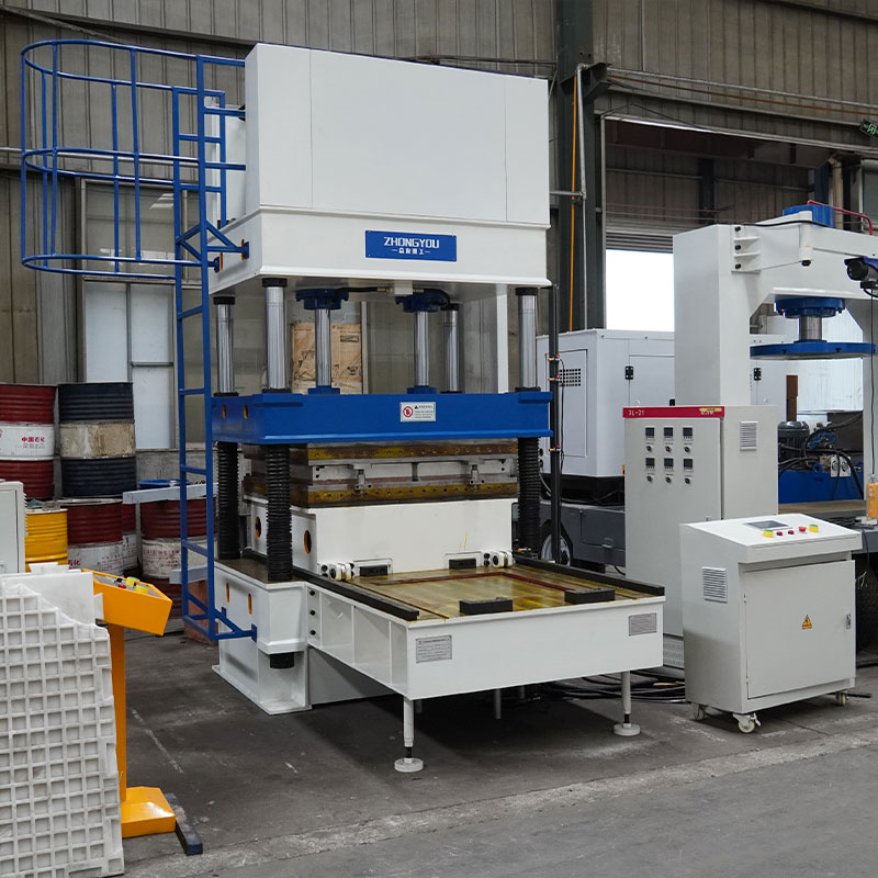 100 Ton Rubber Tile Hydraulic Press Fiber-Reinforced Plastic Press Machine 