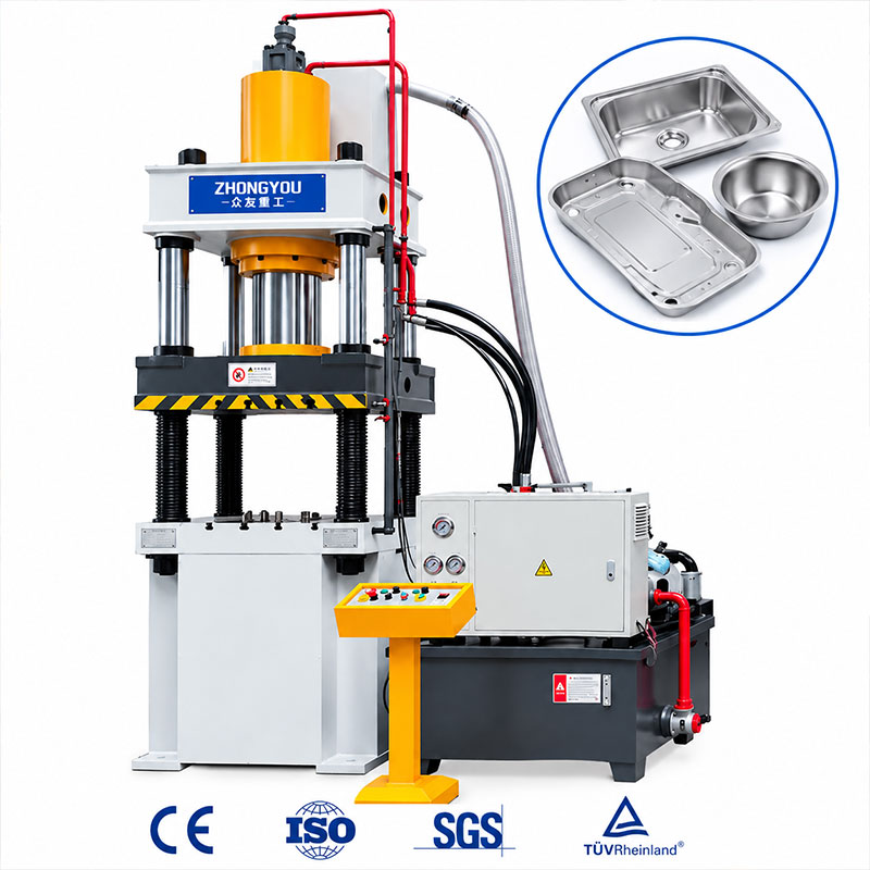 200 ton deep drawing hydraulic press   metal stretching machine