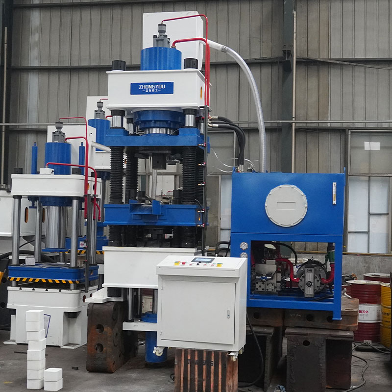 Hydraulic Press for Cattle and Sheep Lick Blocks  Livestock Salt Lick Block Press