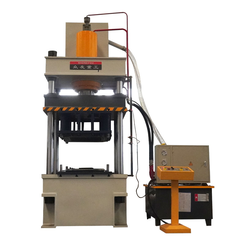 200 Ton Hydraulic Trimming Press Machine for Hopper Trolley and Wheelbarrow Trimming