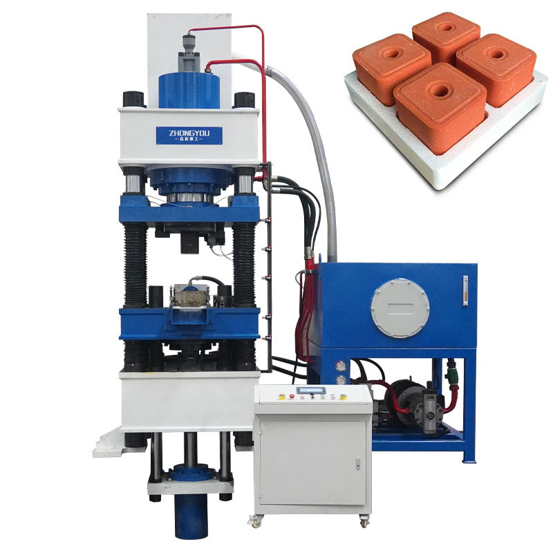 Hydraulic Press for Cattle and Sheep Lick Blocks  Livestock Salt Lick Block Press