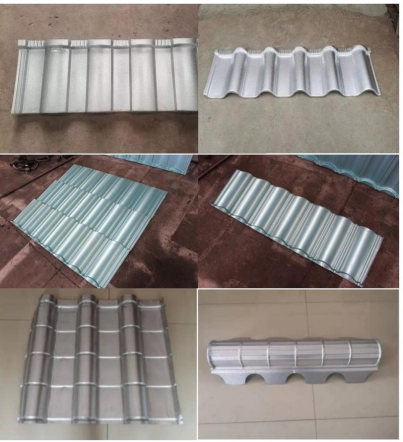 Metal Colour Stone Tile Forming Hydraulic Press Machine (6)