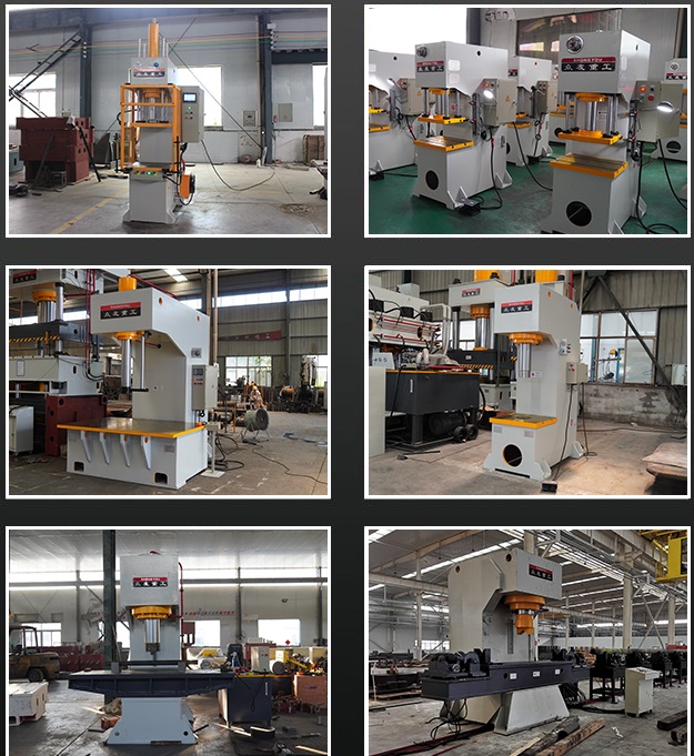 Round steel calibration single arm hydraulic press (7)