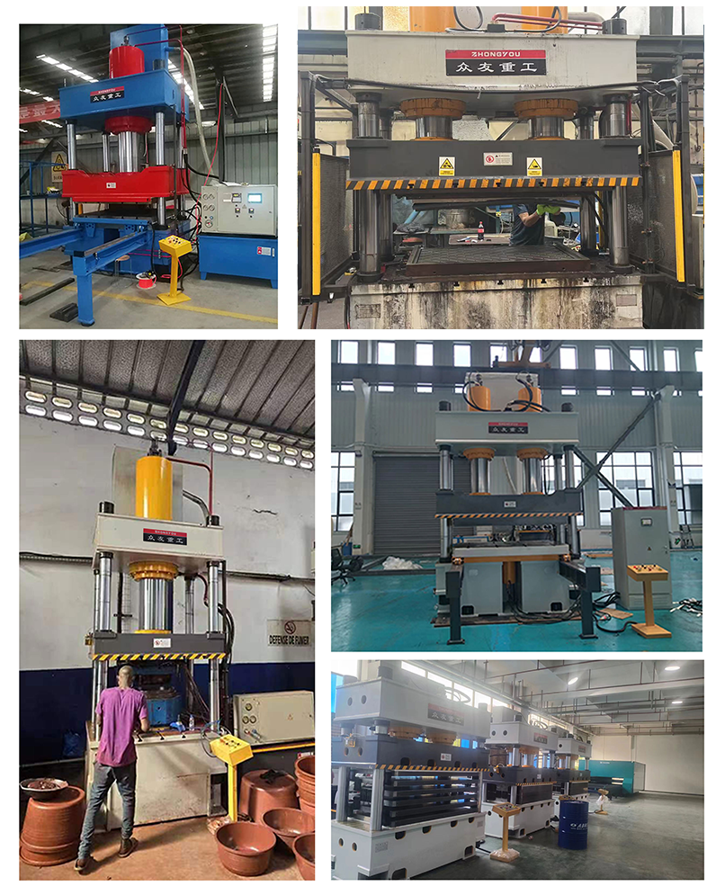 400-Ton Rubber Drainage Mat Forming Hydraulic Press (3) 400-Ton Rubber Drainage Mat Forming Hydraulic Press (3)